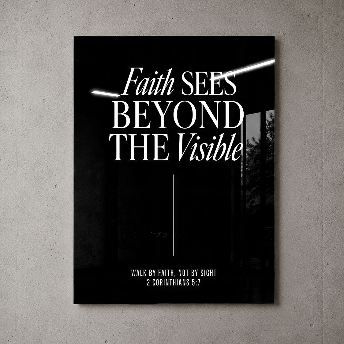 Faith Sees Beyond