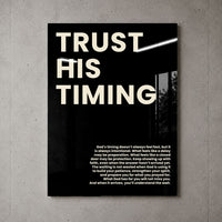 Trust His Timing
