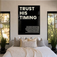 Trust His Timing