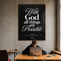 With God All Things Are Possible