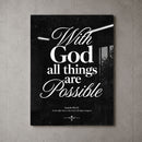 With God All Things Are Possible