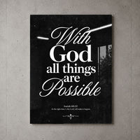 With God All Things Are Possible