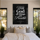 With God All Things Are Possible