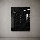 Faith - Black Sand acrylic wall art — concrete wall