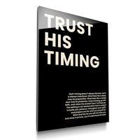 Trust His Timing