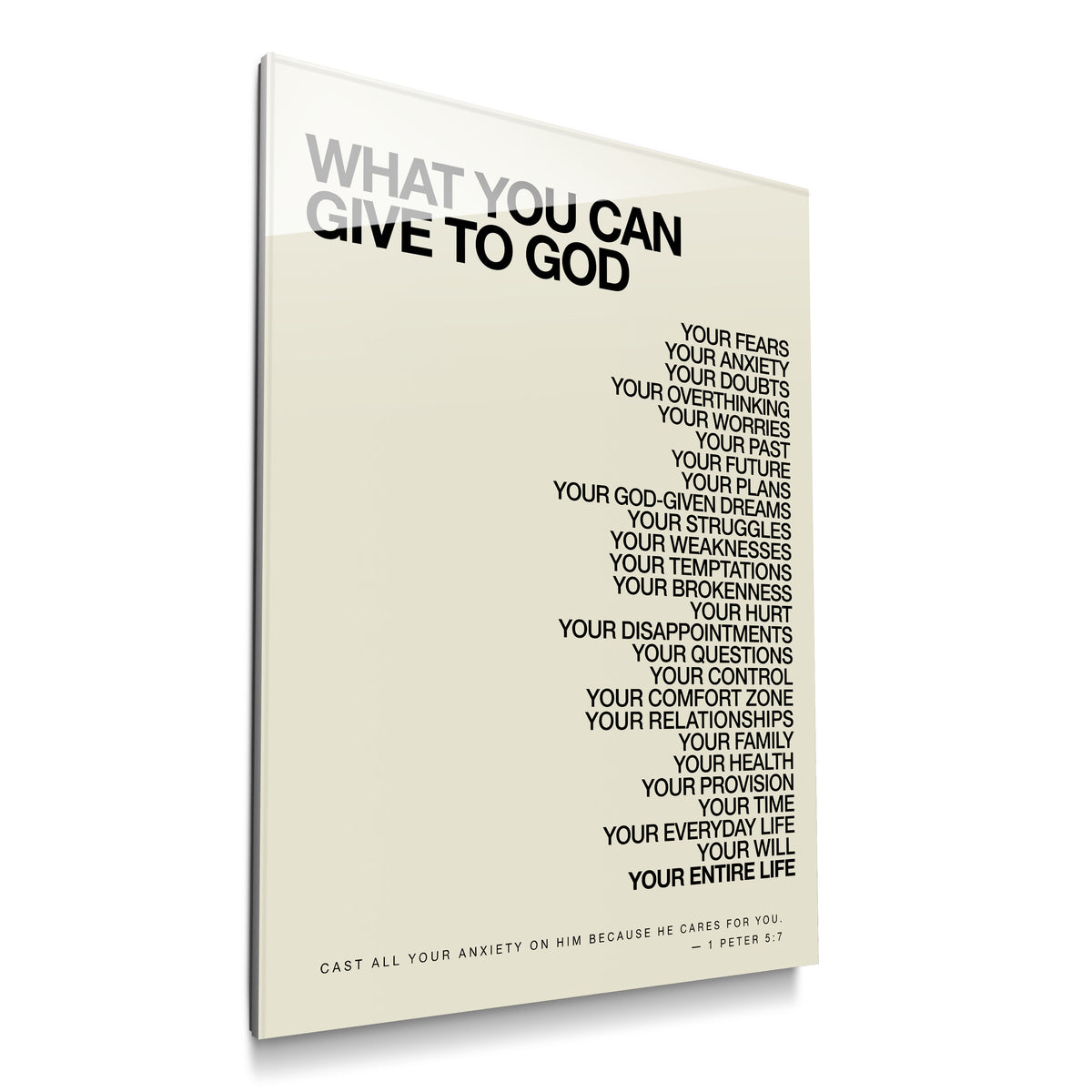 What You Can Give God - Tan