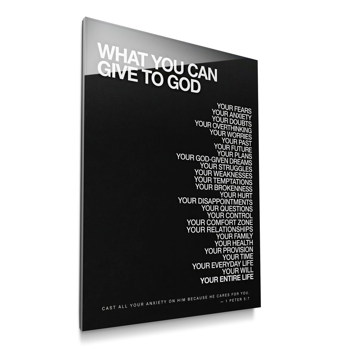 What You Can Give To God